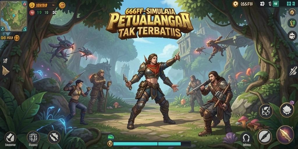Tampilan gameplay menarik dari 666FF dengan petualangan seru.
