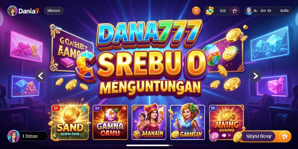 Gameplay DANA777 yang seru dan menarik saat bermain Slot.