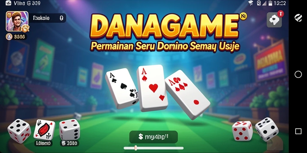 Tampilan gameplay seru dari DANAGAME dengan fitur menarik.