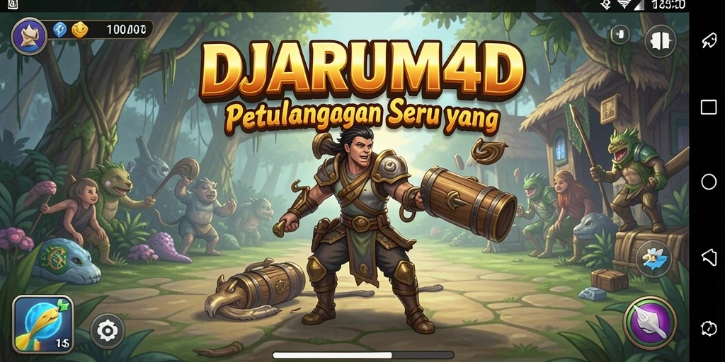 Screenshot gameplay DJARUM4D yang menampilkan petualangan seru.