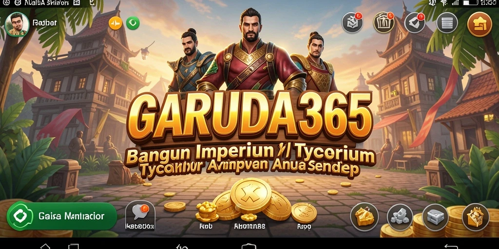 Tampilan gameplay GARUDA365 yang seru dan mendebarkan