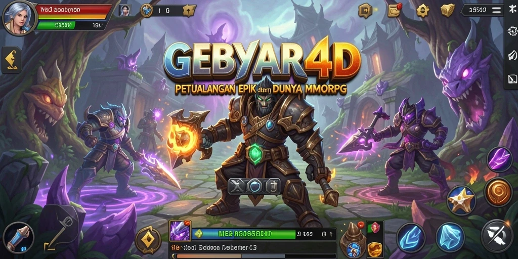 Tampilan gameplay epik GEBYAR4D yang mendebarkan.