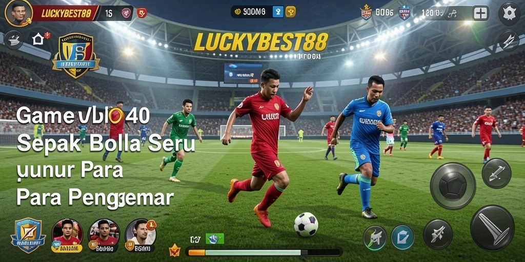 Tampilan gameplay LUCKYBEST88 yang mendebarkan di lapangan.
