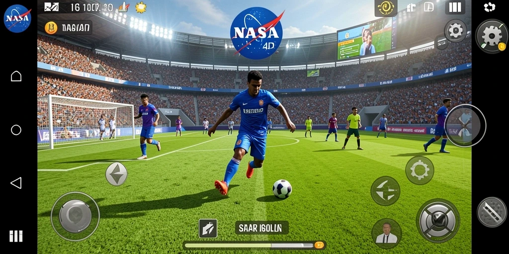 Tampilan gameplay NASA4D yang seru dan menegangkan.