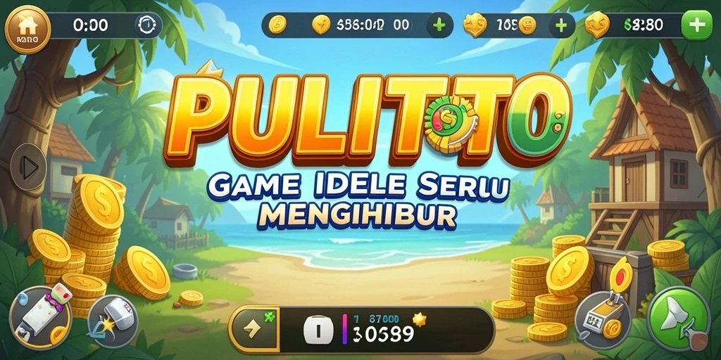 Screenshot tampilan gameplay PULITOTO yang menarik dan penuh warna.