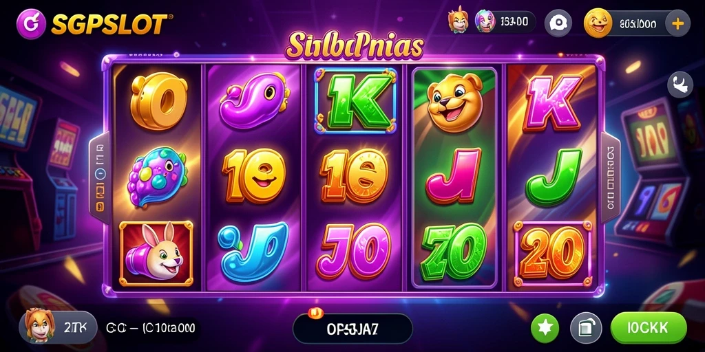 Screenshot utama SGPSLOT menunjukan inti gameplay yang menarik.